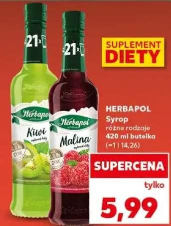 Syrop różne rodzaje 420ml butelka