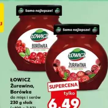 Żurawina, Borówka do mięs i serów