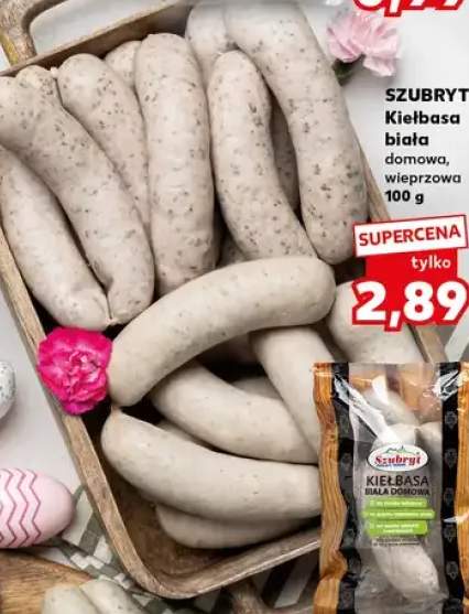 Kiełbasa biała tonowa, wieprzowa