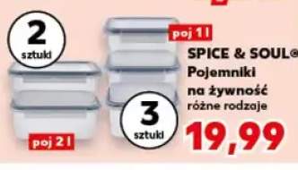 Pojemniki na żywność różne rodzaje