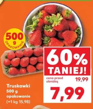 Truskawki 500 g