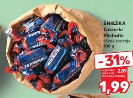 Cukierki Milcholki różne rodzaje