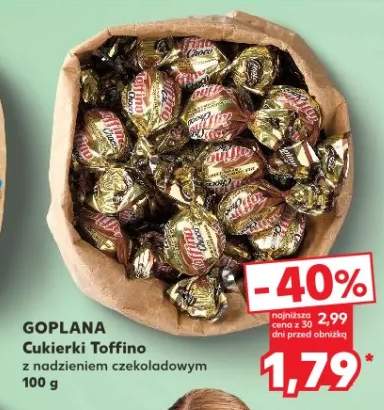 Cukierki Toffino z nadzieniem czekoladowym