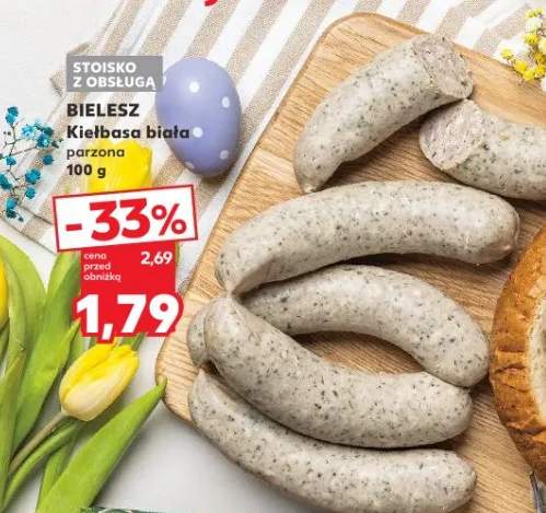 Kiełbasa biała porzona