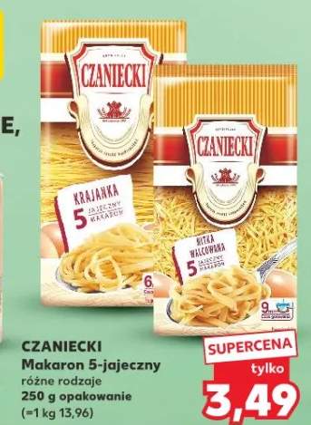 Makaron 5-jajeczny różne rodzaje