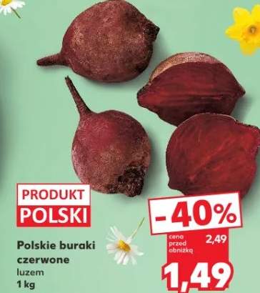 Polskie buraki czerwone luzem