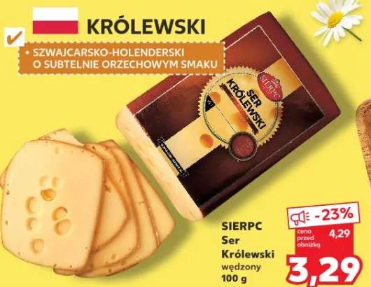 Ser Królewski wędzony