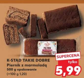 Piernik z marmoladą