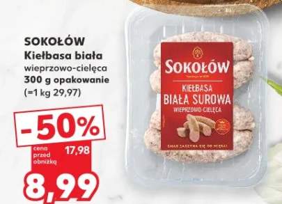 Kiełbasa biała wieprzowo-cielęca