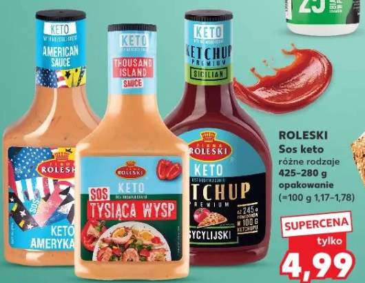 Sos keto różne rodzaje