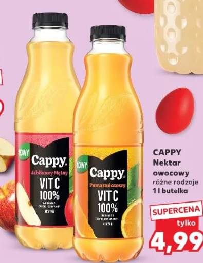 Nektar owocowy różne rodzaje