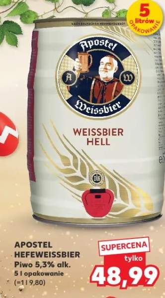 Piwo Weissbier Hell 5,3% alk.