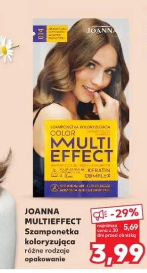 Szamponetka koloryzująca Multieffect różne rodzaje
