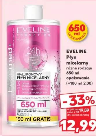 Płyn micelarny różne rodzaje 650ml