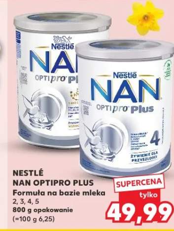 Formuła na bazie mleka Nan Optipro Plus 2, 3, 4, 5 800g