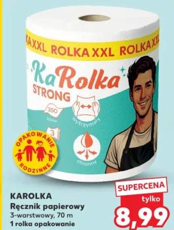 Ręcznik papierowy 3-warstwowy, 70 m 1 rolka opakowanie