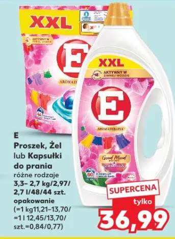 Proszek, żel lub kapsułki do prania różne rodzaje 3,3-2,7 kg/2,97l/2,71/48/44 szt. opakowanie