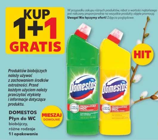 Płyn do WC biobójczy różne rodzaje 11 opakowanie