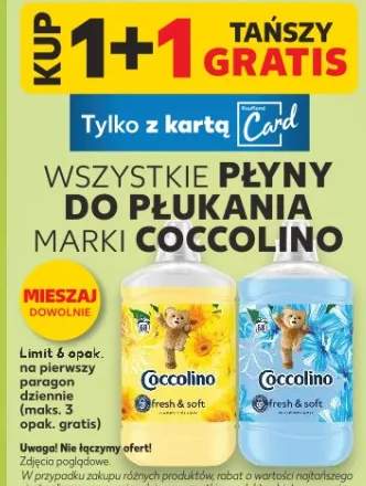 Płyn do płukania Coccolino Fresh & soft