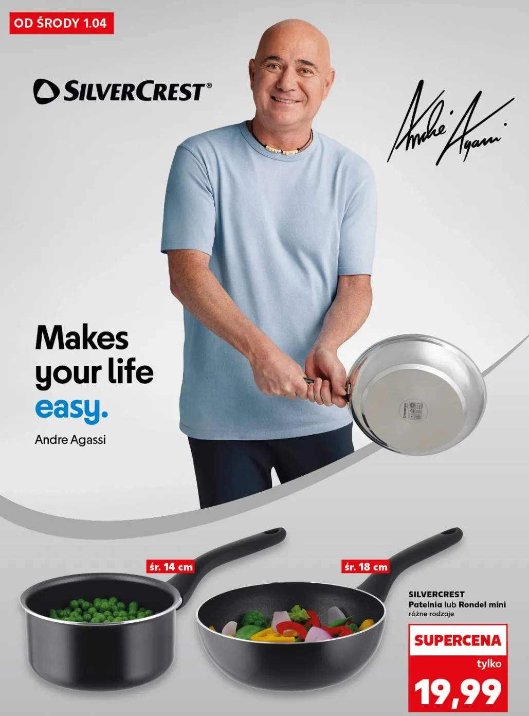 Patelnia lub rondel mini różne rodzaje śr. 18 cm