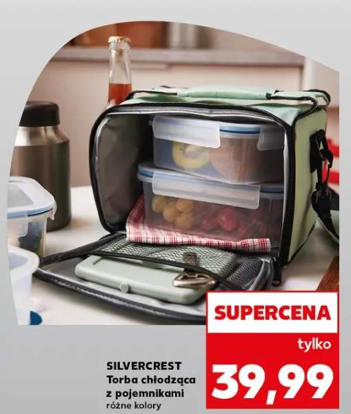 Torba chłodząca z pojemnikami różne kolory