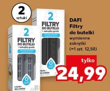 Filtry do butelki wymienne zakrętki