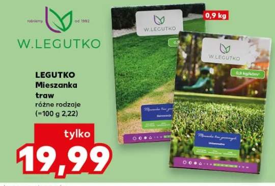 Mieszanka traw różne rodzaje