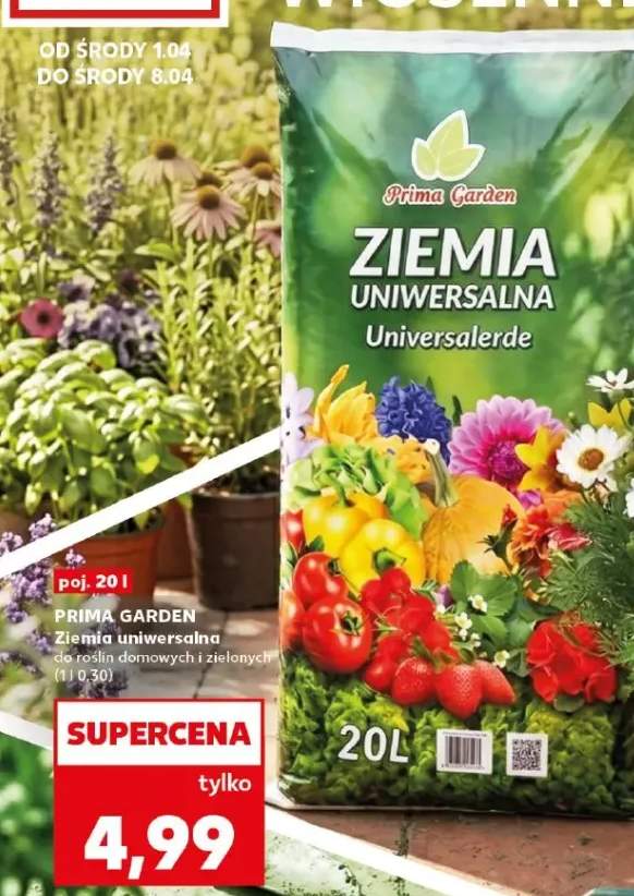 Ziemia uniwersalna do roślin domowych i zielonych