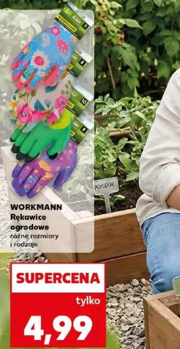 Rękawice ogrodowe różne rozmiary i rodzaje