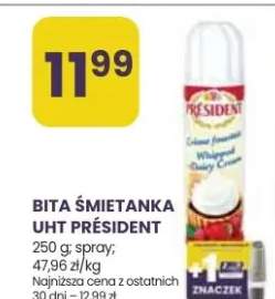 śmietana w sprayu