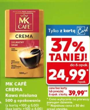 Kawa mielona CREMA