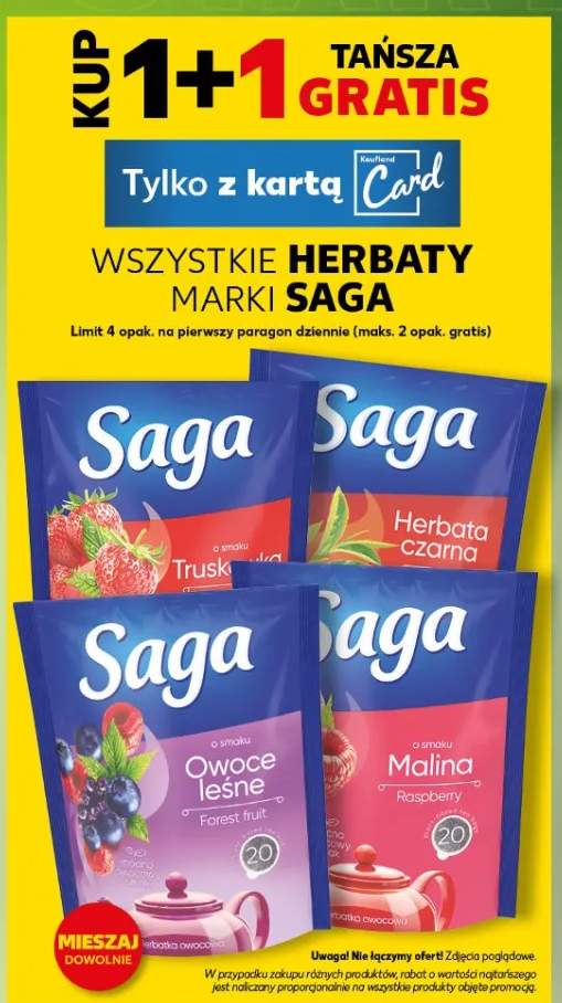 Herbaty różne smaki