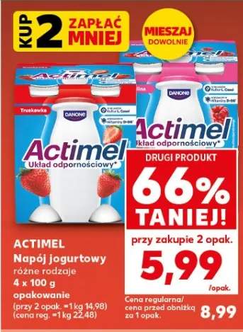 Napój jogurtowy różne rodzaje