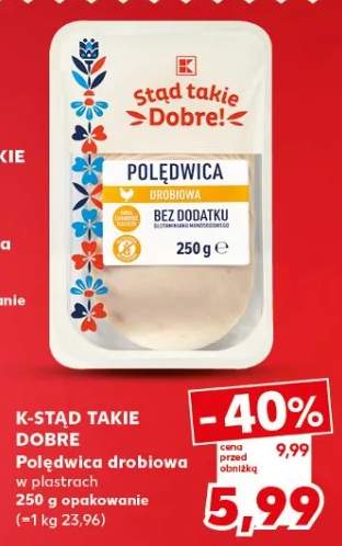 Polędwica drobiowa w plastrach