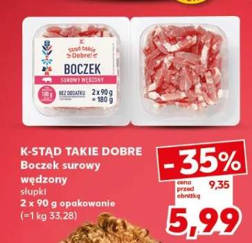 Boczek surowy wędzony blach