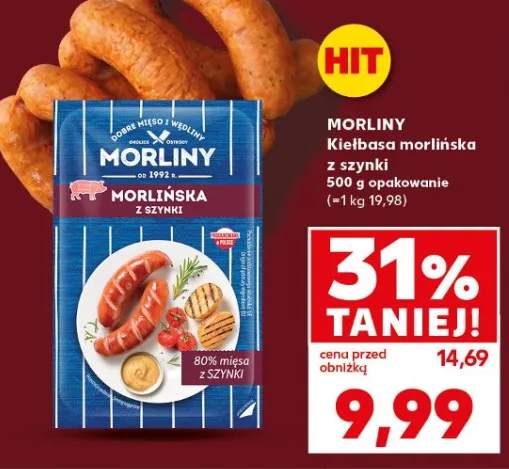 Kiełbasa morlińska z szynki