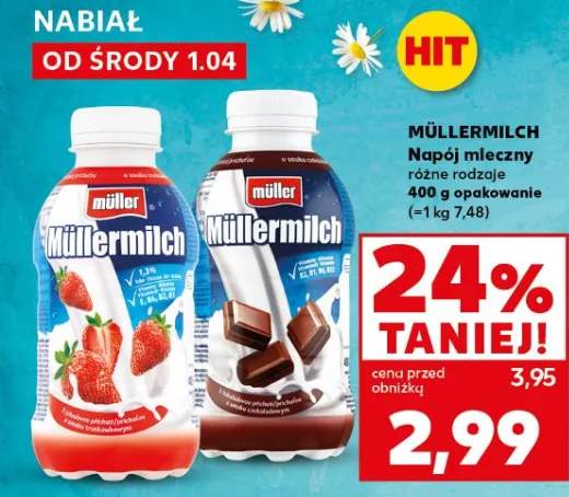 Napój mleczny różne rodzaje