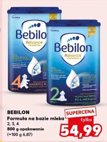 Formuła na bazie mleka 2, 3, 4 800 g opakowanie