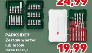 Zestaw wierteł lub bitów różne rodzaje