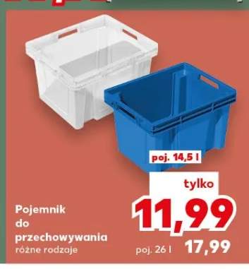 Pojemnik do przechowywania różne rodzaje