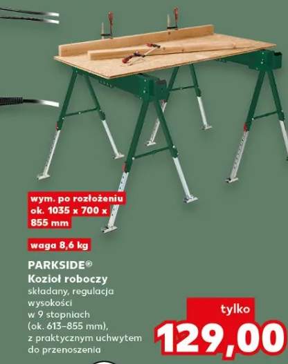 Kozioł roboczy składany