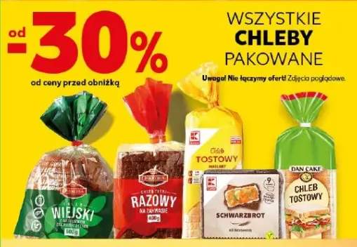 Chleb pakowany różne rodzaje