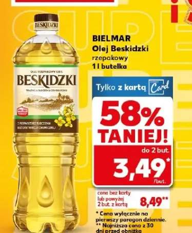 Olej Beskidzki rzepakowy