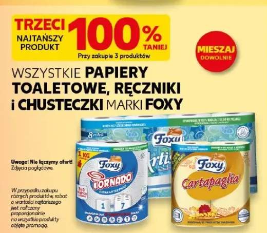 Papiery toaletowe, ręczniki i chusteczki