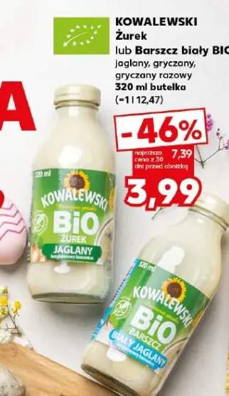 Żurek biały BIO jaglany, gryczany, gryczany razowy