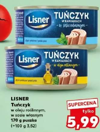 Tuńczyk w oleju roślinnym, w sosie własnym