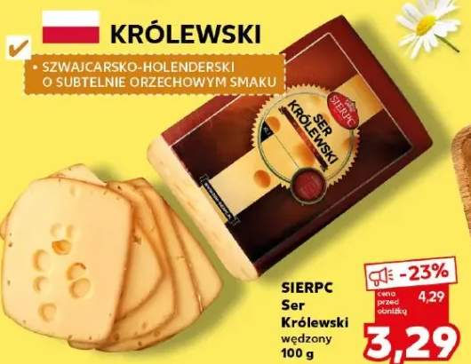 Ser Królewski wędzony