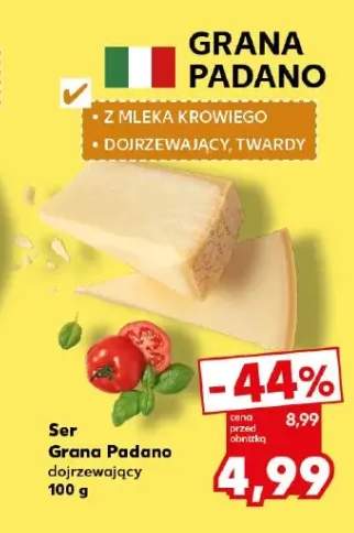 Ser Grana Padano dojrzewający