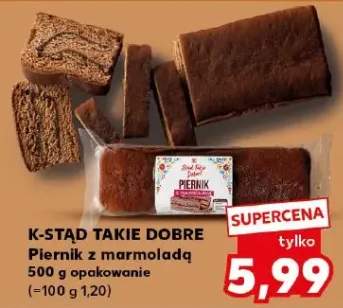 Piernik z marmoladą