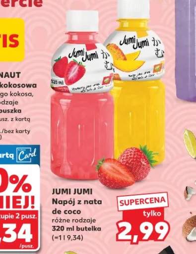 Nektar owocowy różne rodzaje